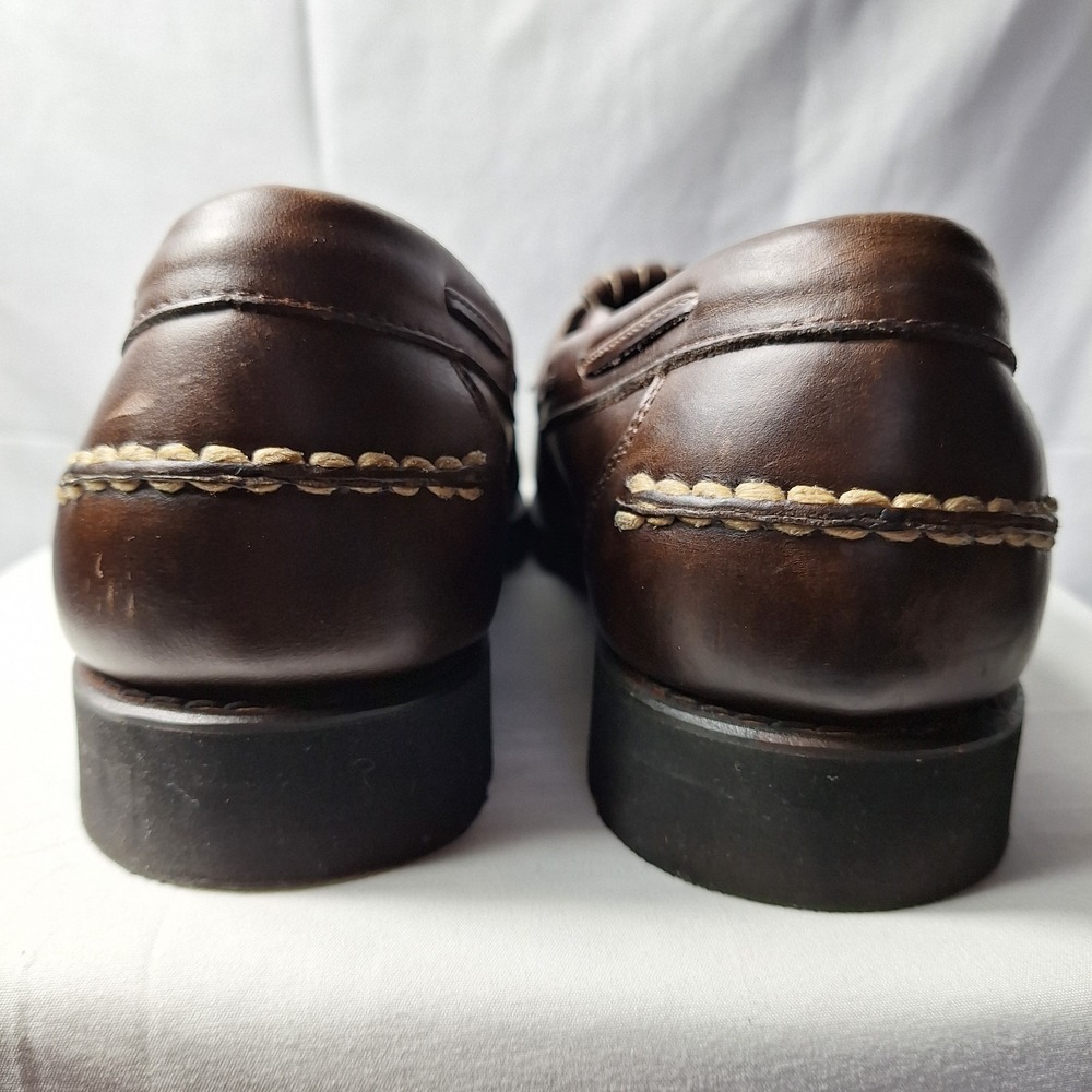 ROCKPORT Kiltie Tassel Loafer Men Sz 11.5M Brown Leather Slip-On Comfort DMX EUC - Picture 7 of 10